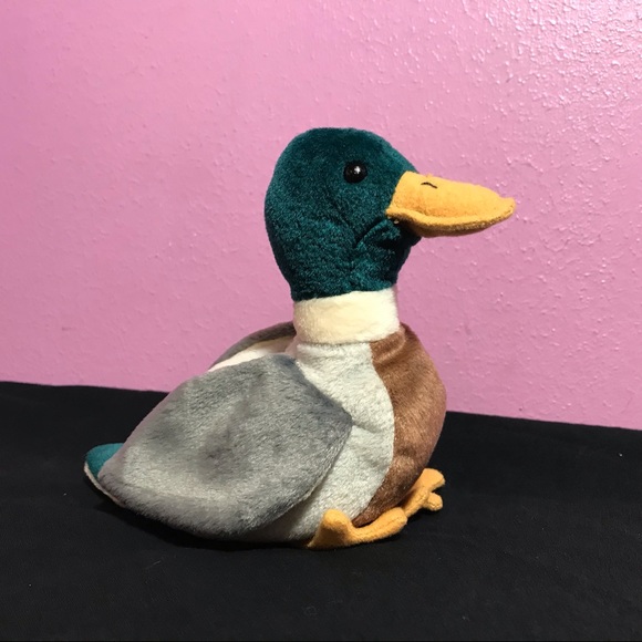 Ty Other - Ty Beanie Baby * Jake the Duck Stuffed Animal Toy